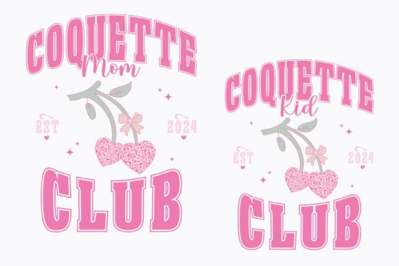 Coquette Mom Club SVG PNG Design Review for Real Embroidery Use