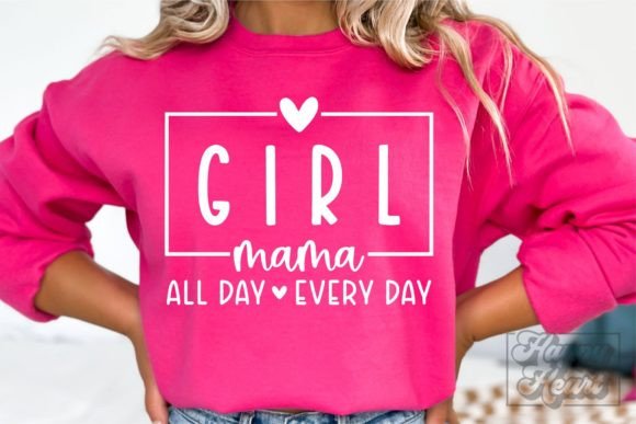 Girl Mama SVG – A Sweet Touch for Mom-Centric Embroidery