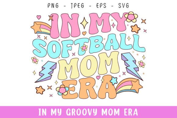Groovy Retro Softball Mom Era SVG: A Designer’s Real-World Embroidery Review