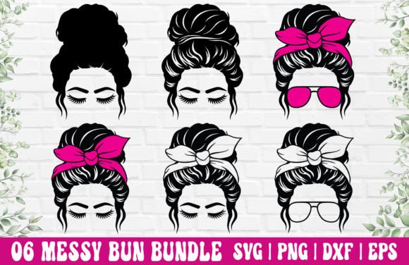 Messy Bun SVG Bundle – Mom Life SVG Review