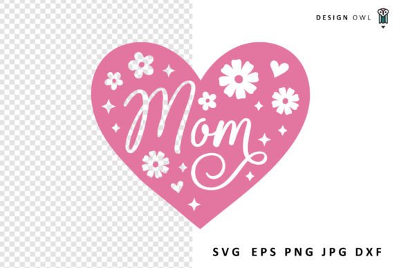 Mom Heart - SVG File: A Designer’s Real-World Review