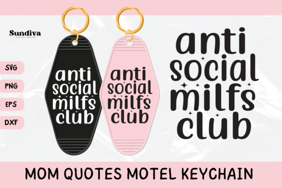 Mom Motel Keychain SVG: A Charming Design for Heartfelt Crafts
