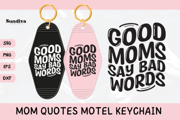 Mom Motel Keychain SVG Mom Sayings 11