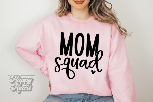 Mom Squad SVG PNG – A Fresh Take on New Mom Designs
