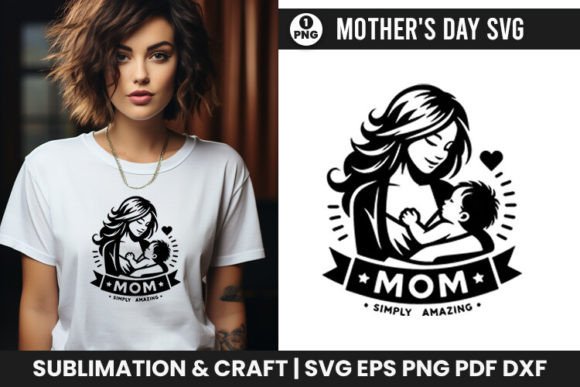 Mother s Day SVG Mom Simply Amazing PNG Review