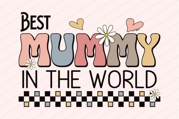 Mothers Day Mama Best Mom Retro Svg Png Review for Real Embroidery Use