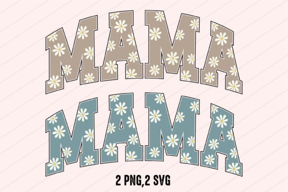 Mothers Day Mama Mom Retro Svg Png Review for Real Embroidery Use