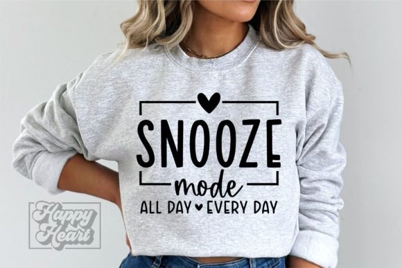 Snooze Mode SVG PNG - Tired Mom Mode SVG