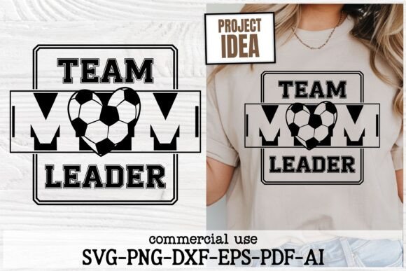 Team Mom Leader SVG Soccer Heart SVG Review