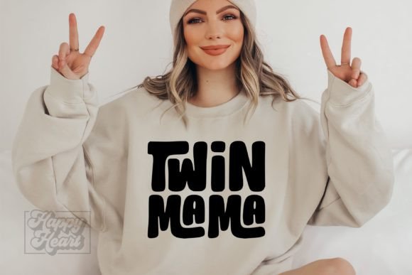 Twin Mama SVG – A Heartfelt Touch for Mom of Twins Projects